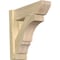 Ekena Millwork Balboa Slat Rough Sawn Outlooker, Douglas Fir, 6"W x 18"D x 18"H OUT06X18X18BOA06RDF - alternate 1